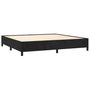 Voir la diapositive 4 : VIDAXL Cadre de lit sans matelas noir 200x200 cm velours