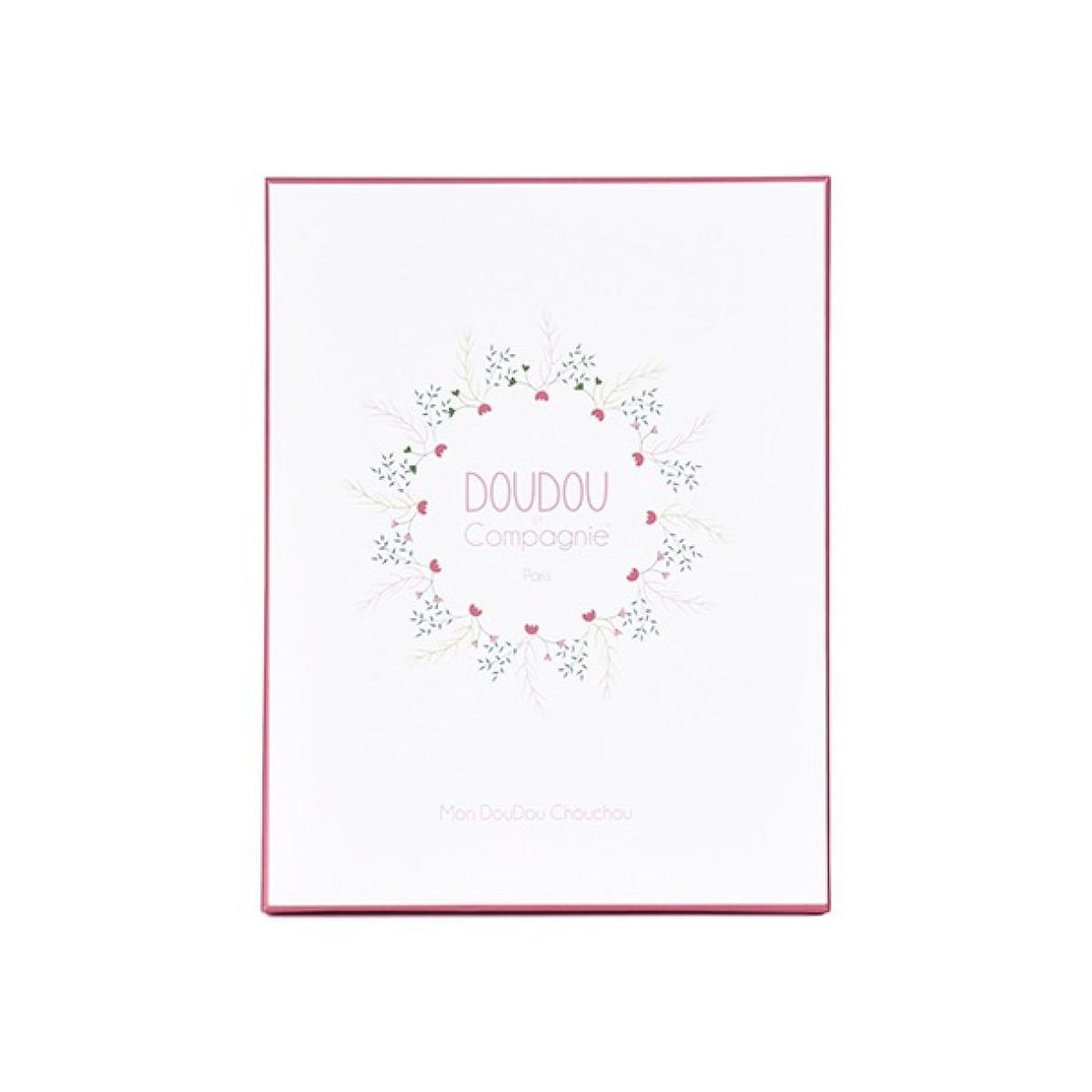 DOUDOU ET COMPAGNIE Doudou Souris plat 20cm - Les Chouchoux