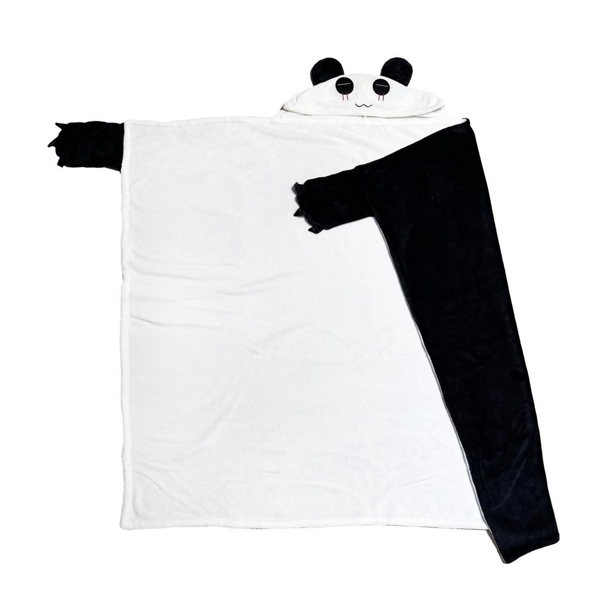 SOLEIL D'OCRE Plaid polaire 116x134 cm PANDA