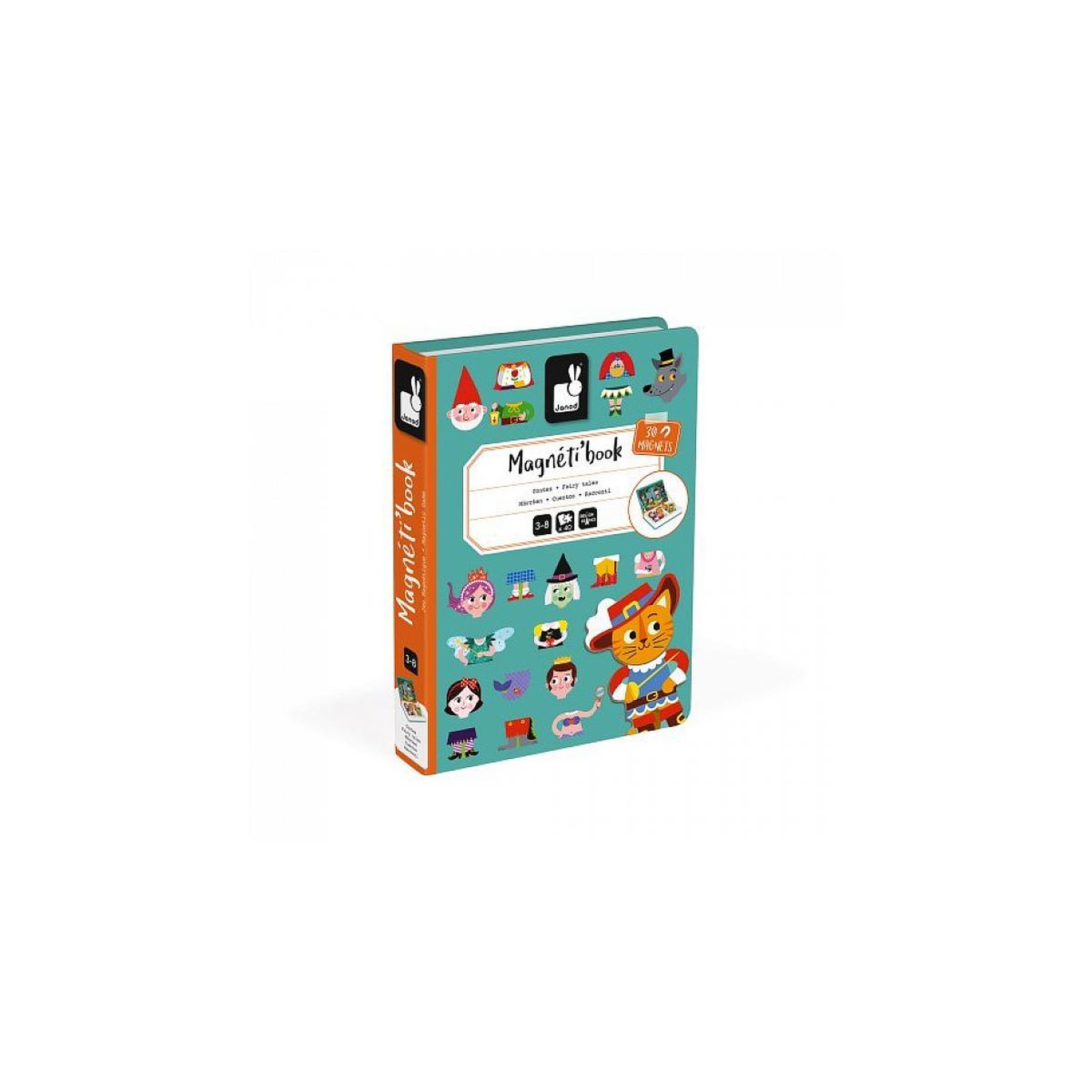 Voir la diapositive 2 : JANOD Jeu éducatif magnétique Janod Magneti book Contes