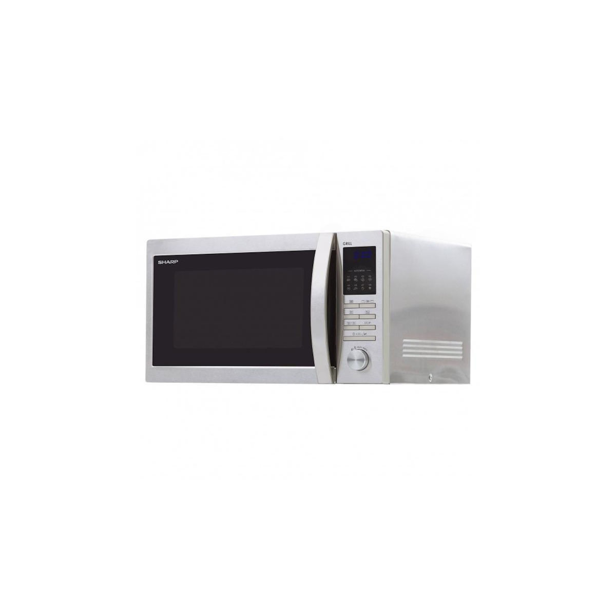 Sharp Micro-ondes à surface plane Sharp R722STWE uniquement 25 L 900 W en acier inoxydable