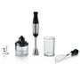 Voir la diapositive 2 : BOSCH Mixeur plongeant multifonction 1000w inox/noir - MSM6M622