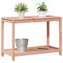 Voir la diapositive 4 : VIDAXL Table de rempotage et etagere 108x50x75 cm bois massif douglas