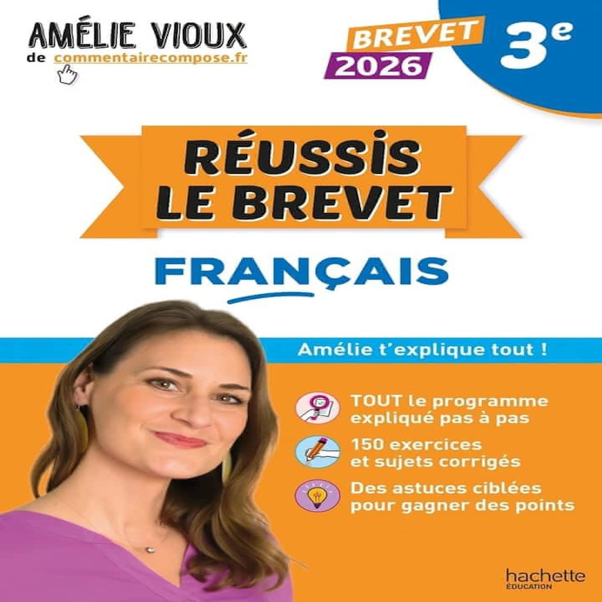 FRANCAIS REUSSIS LE BREVET 3E. EDITION 2026, Vioux Amélie