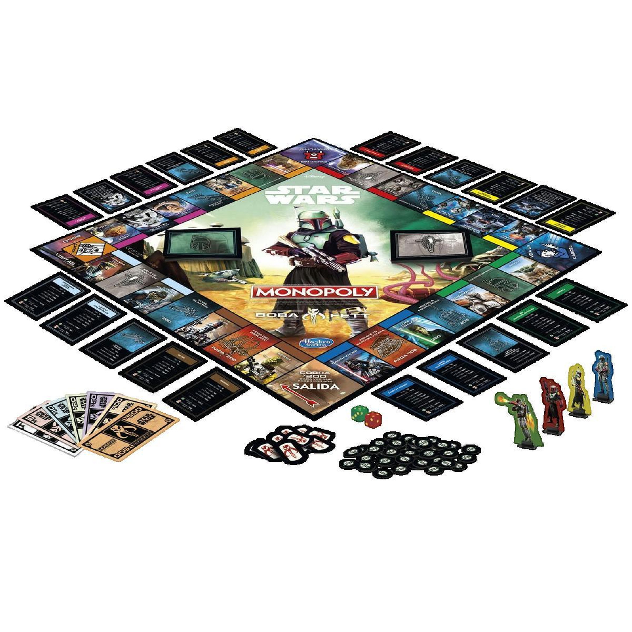 Voir la diapositive 2 : HASBRO Jeu de société Hasbro Édition spéciale Boba Fett