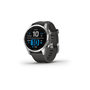 Voir la diapositive 1 : GARMIN Montre sport Fenix 7S silver avec bracelet gris