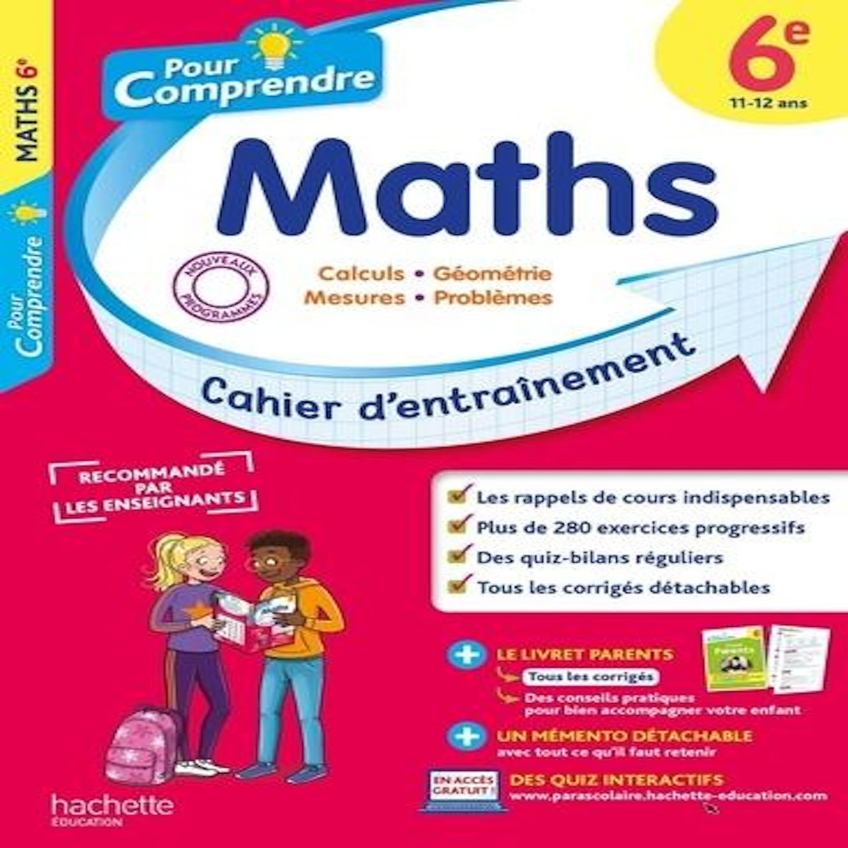 MATHS 6E. CAHIER D'ENTRAINEMENT, Rousseau Philippe