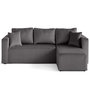 Voir la diapositive 1 : BEST MOBILIER Housse en velours pour canapé déhoussable topaze