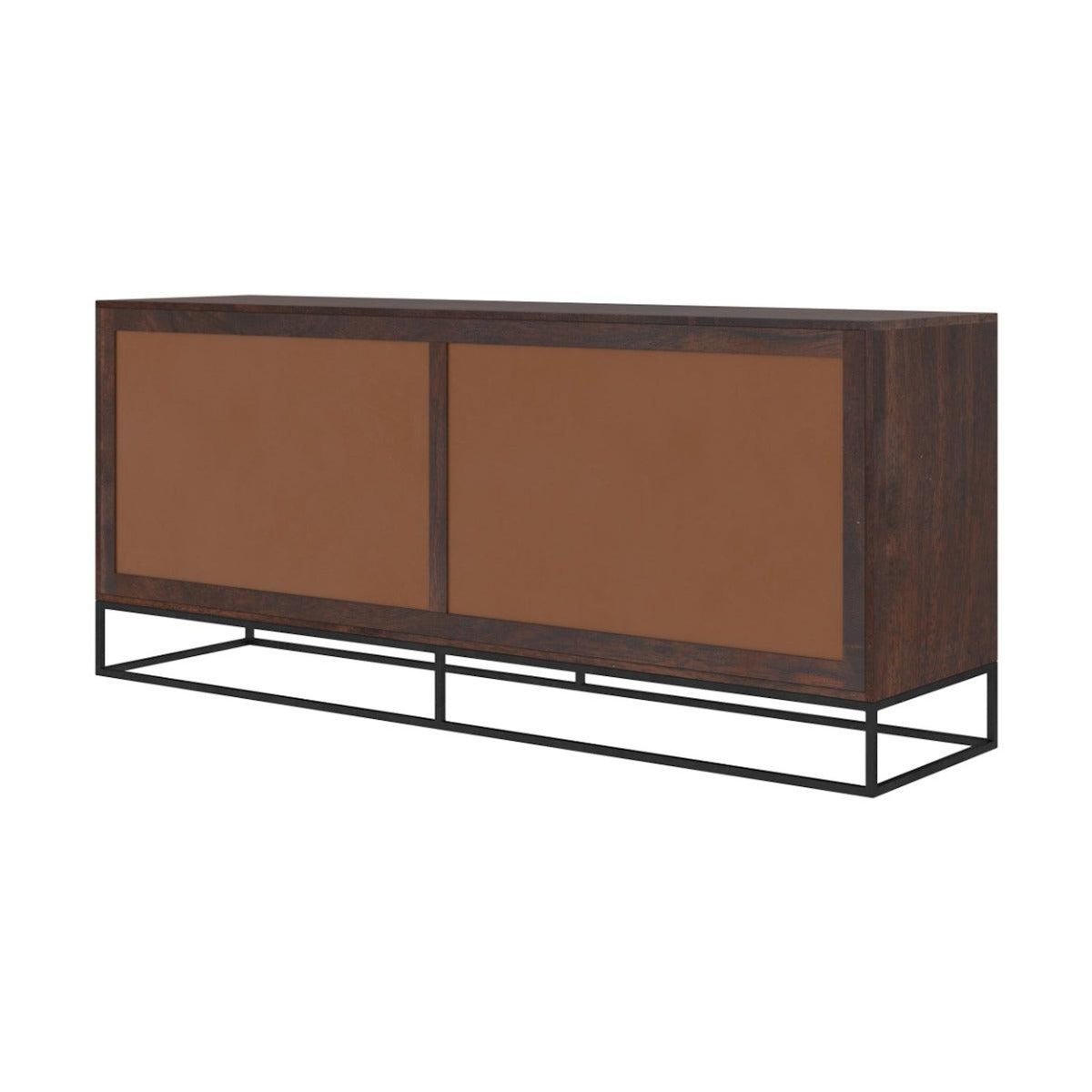 Rendez vous déco Buffet 4 portes en bois d'acacia et bois recyclé-Krabi