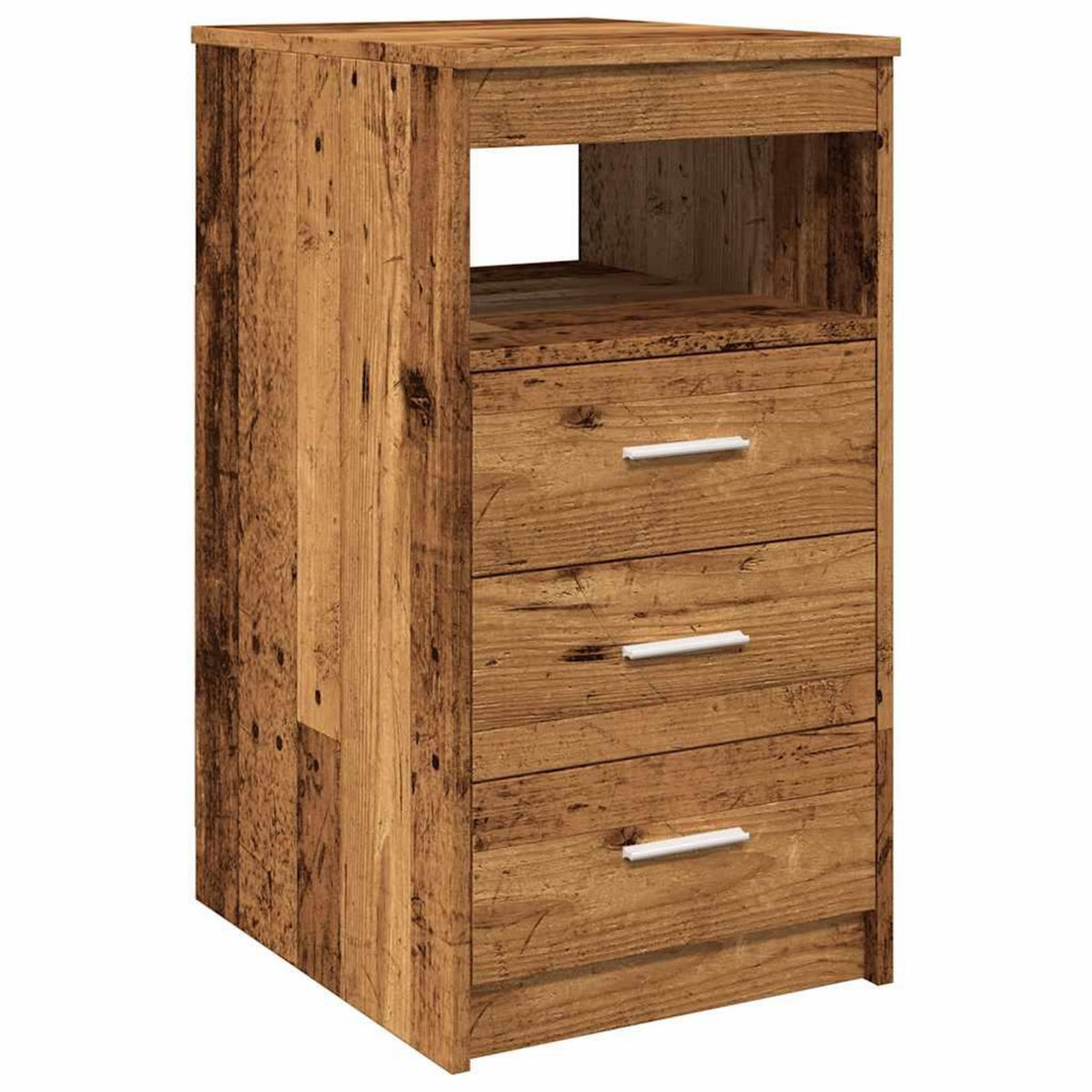 VIDAXL Armoire a tiroirs vieux bois 40x50x76 cm bois d'ingenierie