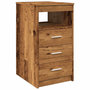 Voir la diapositive 2 : VIDAXL Armoire a tiroirs vieux bois 40x50x76 cm bois d'ingenierie