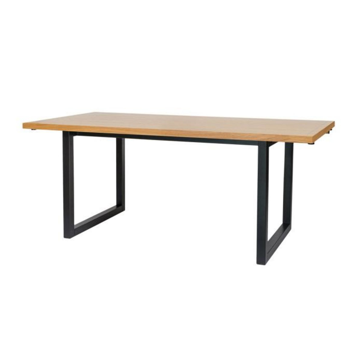 Paris Prix Table de Repas Design  Camden  180cm Chêne & Noir