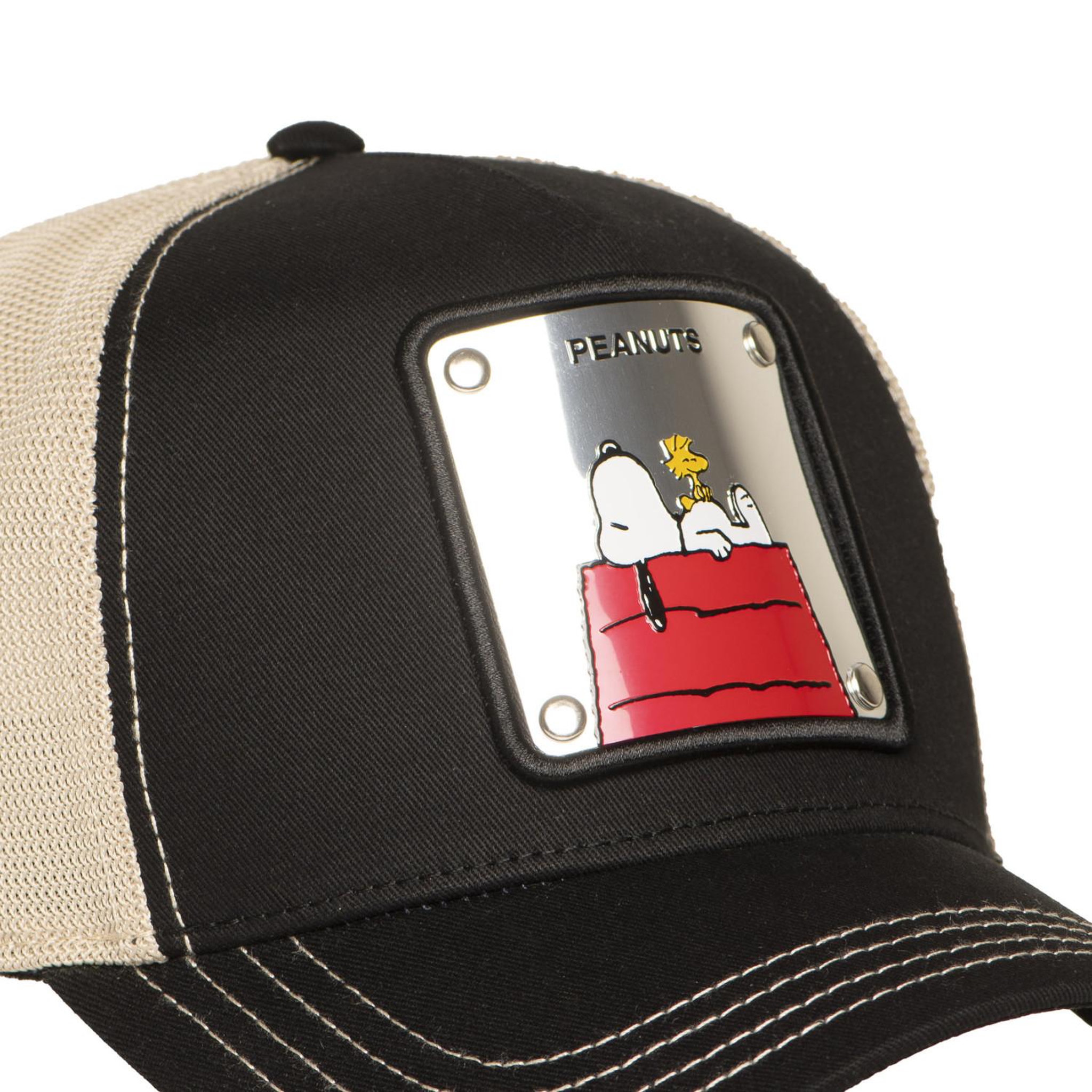 Voir la diapositive 3 : CAPSLAB Casquette Trucker avec filet finitions premium Peanuts Metal 6