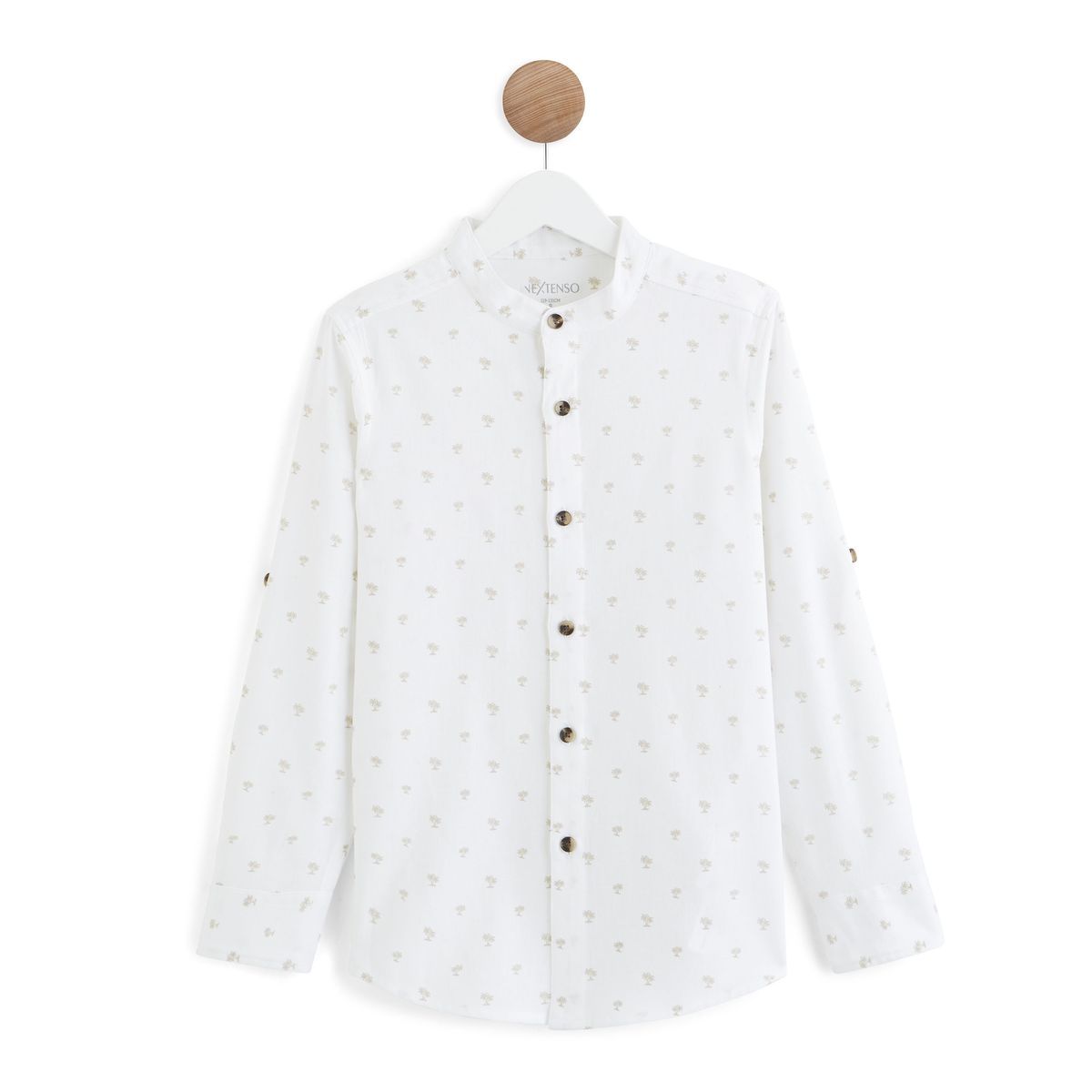 IN EXTENSO Chemise col mao garçon