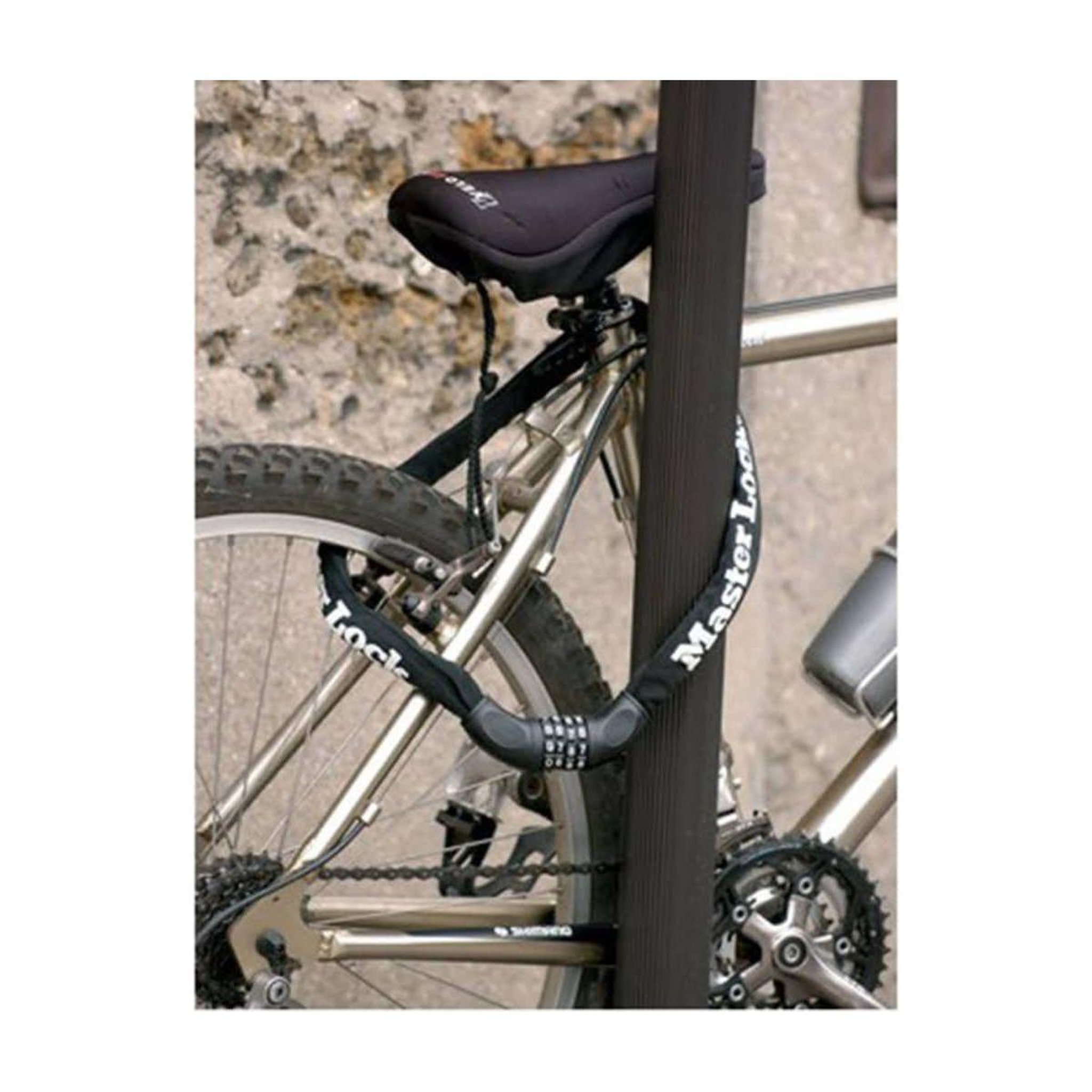 Voir la diapositive 3 : Master lock Cadenas Chaine en acier