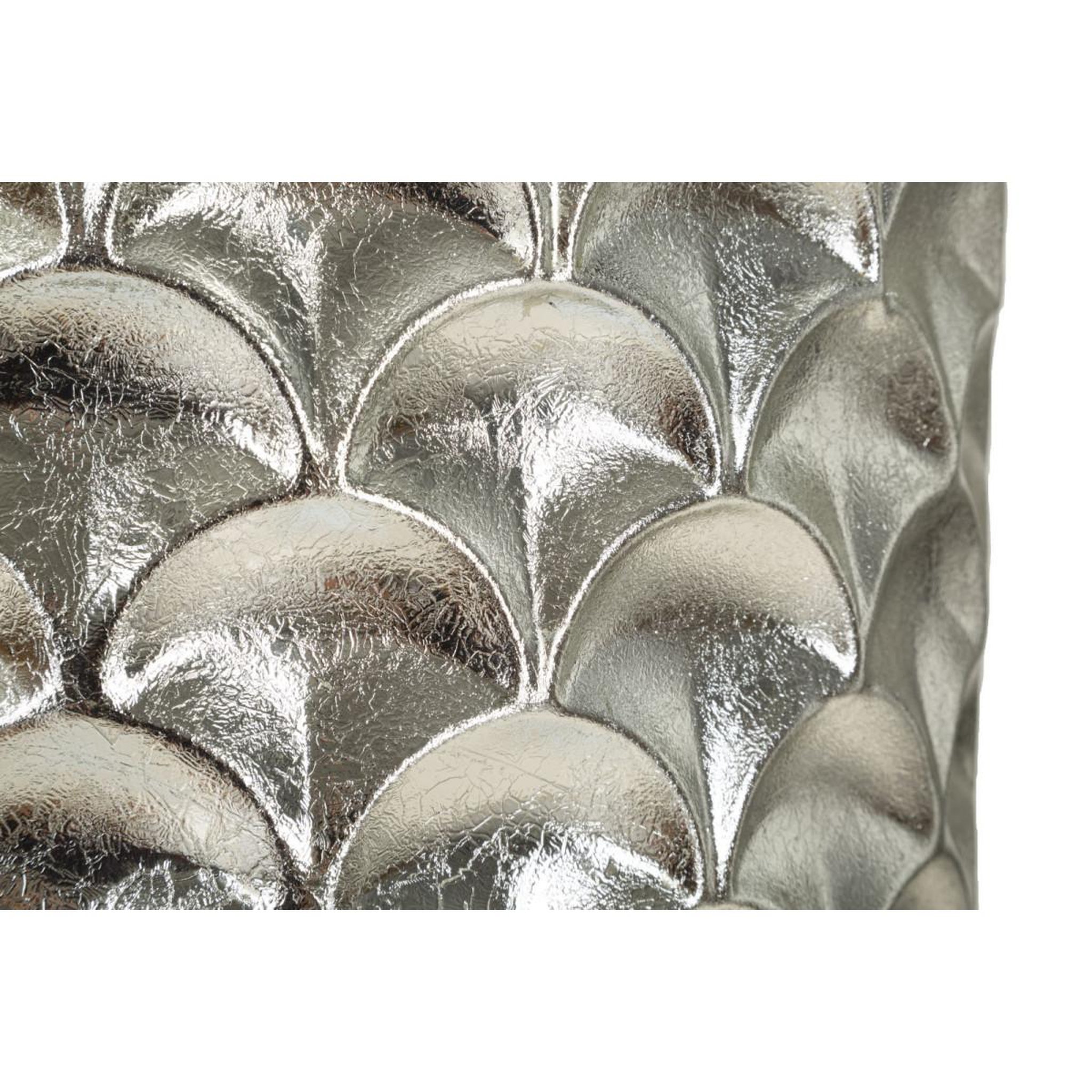 Voir la diapositive 5 : Paris Prix Lot de 2 Cache-Pots en Métal  Silvy  92cm Argent