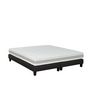Voir la diapositive 1 : PRESTIGE Collection Ensemble matelas ressorts ensachés + 2 sommier gris 90x200 cm MATRIX