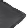 Voir la diapositive 5 : VIDAXL Coussin de banc de jardin anthracite melange 100x50x7 cm tissu
