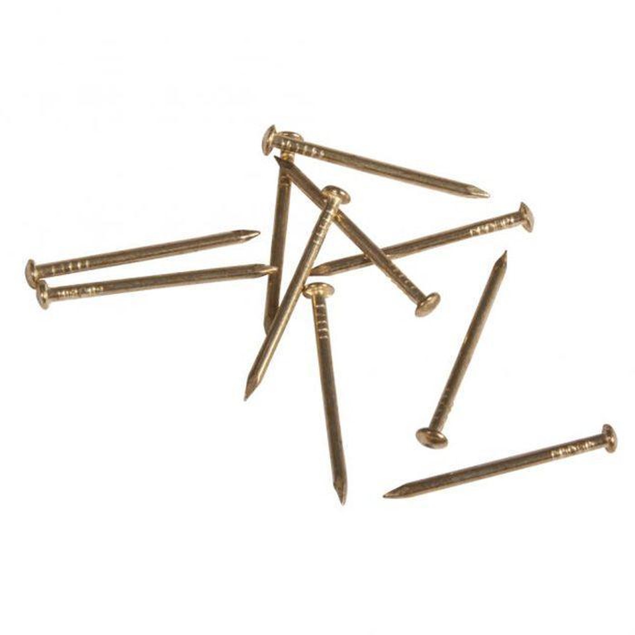 Rayher 120 clous dorés Ø 1,1 mm x 1,8 cm