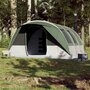 Voir la diapositive 3 : VIDAXL Tente de camping tunnel 7 personnes vert imperméable