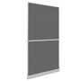 Voir la diapositive 1 : VIDAXL Moustiquaire blanche a charniere pour portes 120 x 240 cm