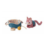 LILLIPUTIENS Jeanne le chat et son panier