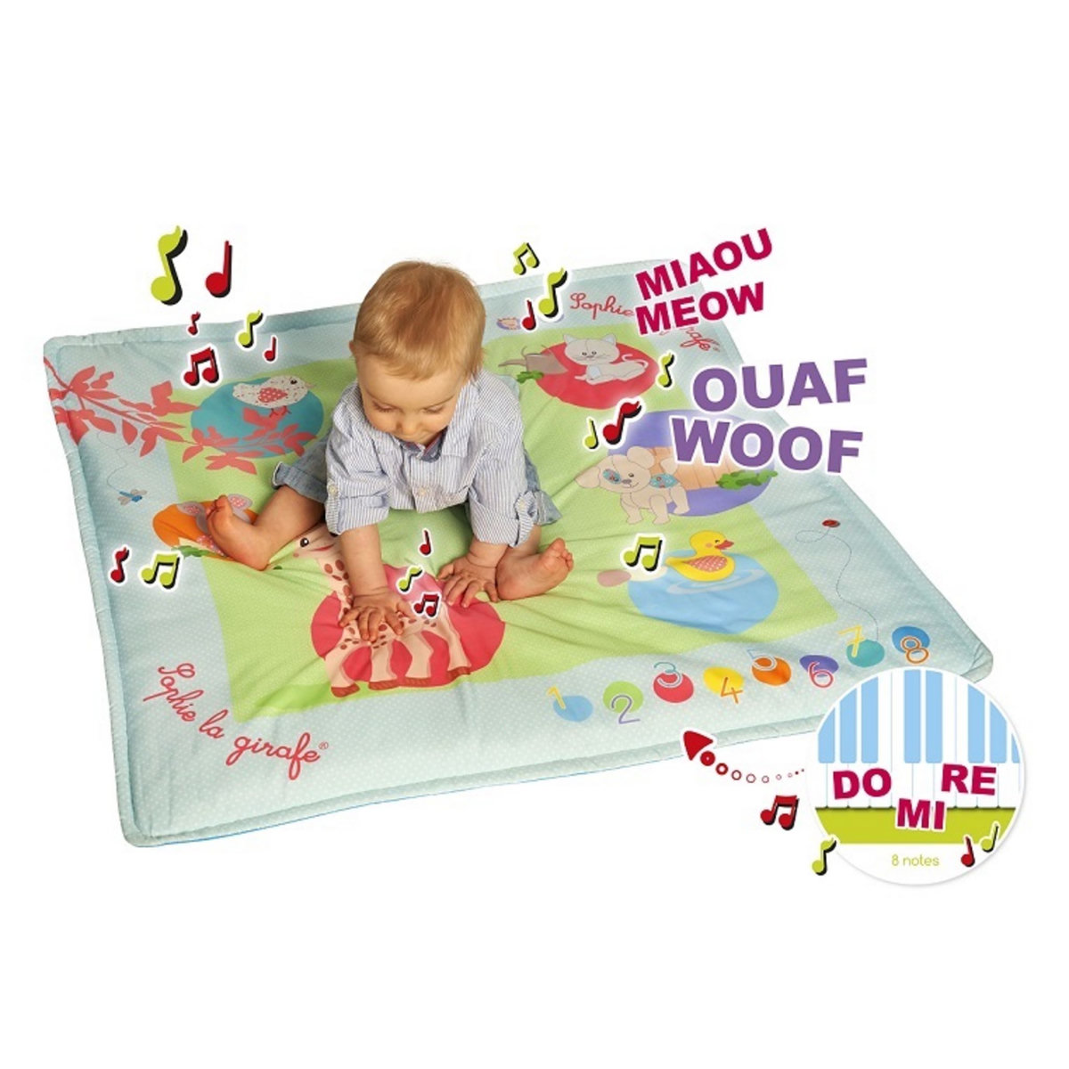 VULLI Tapis d'éveil Touch'n Play - Sophie la girafe