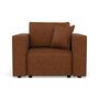 Voir la diapositive 3 : BEST MOBILIER Topaze - fauteuil en simili