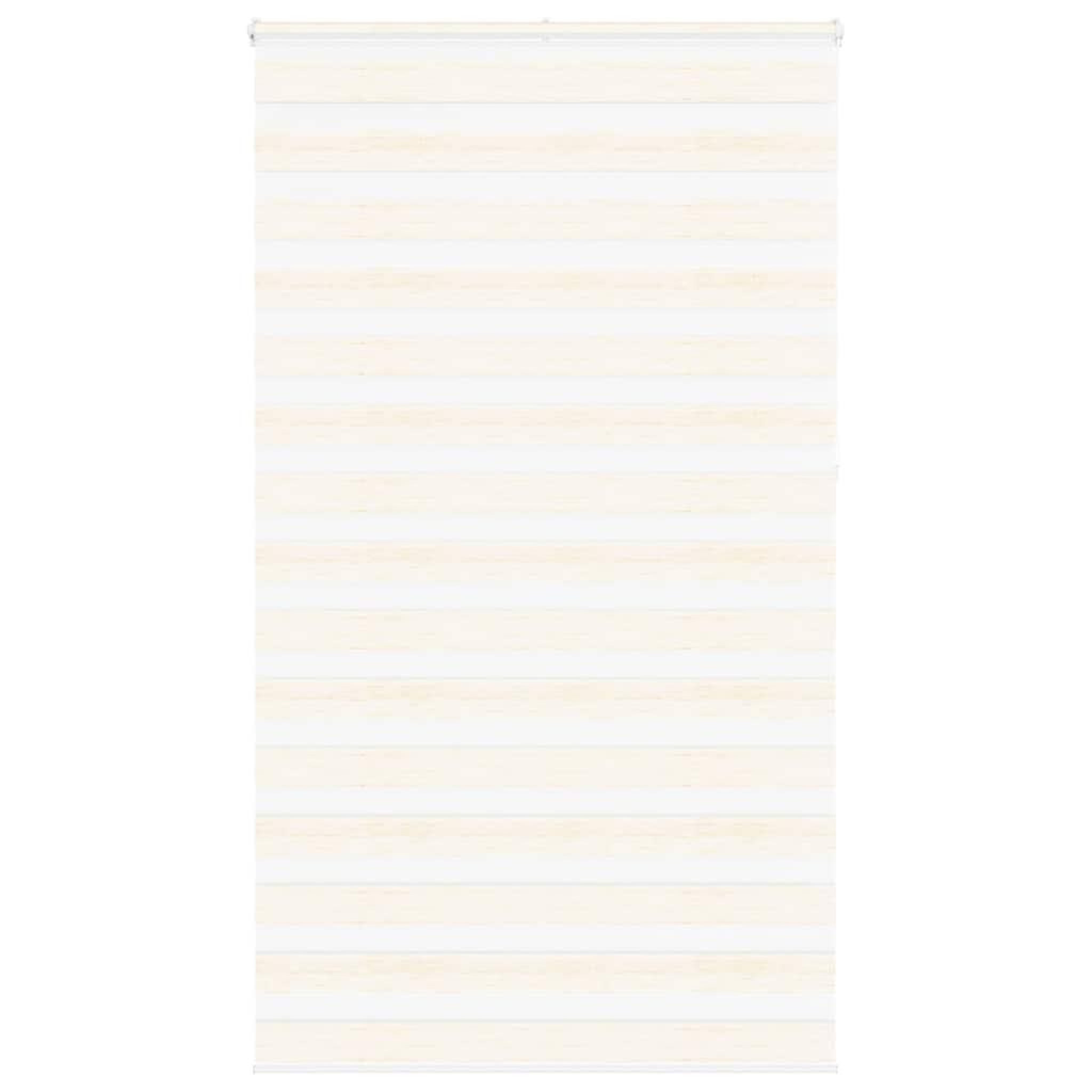 VIDAXL Store zebre beige marbre largeur du tissu 125,9 cm polyester