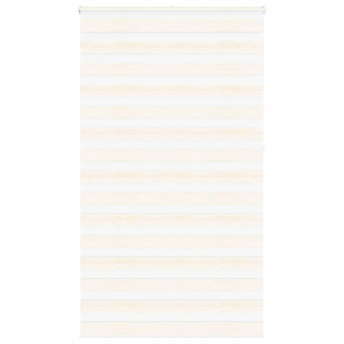 VIDAXL Store zebre beige marbre largeur du tissu 125,9 cm polyester