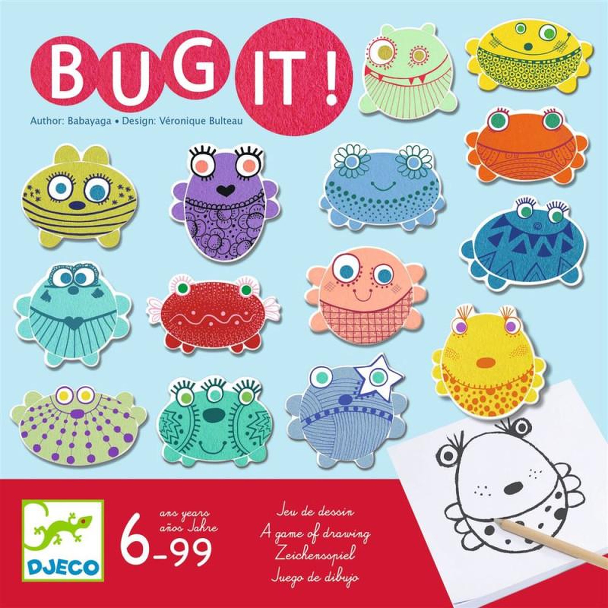 Djeco Jeu d ambiance Djeco Bug it