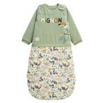 Petit Béguin Gigoteuse d'hiver en velours avec manches amovibles Boavista. Coloris disponibles : Vert