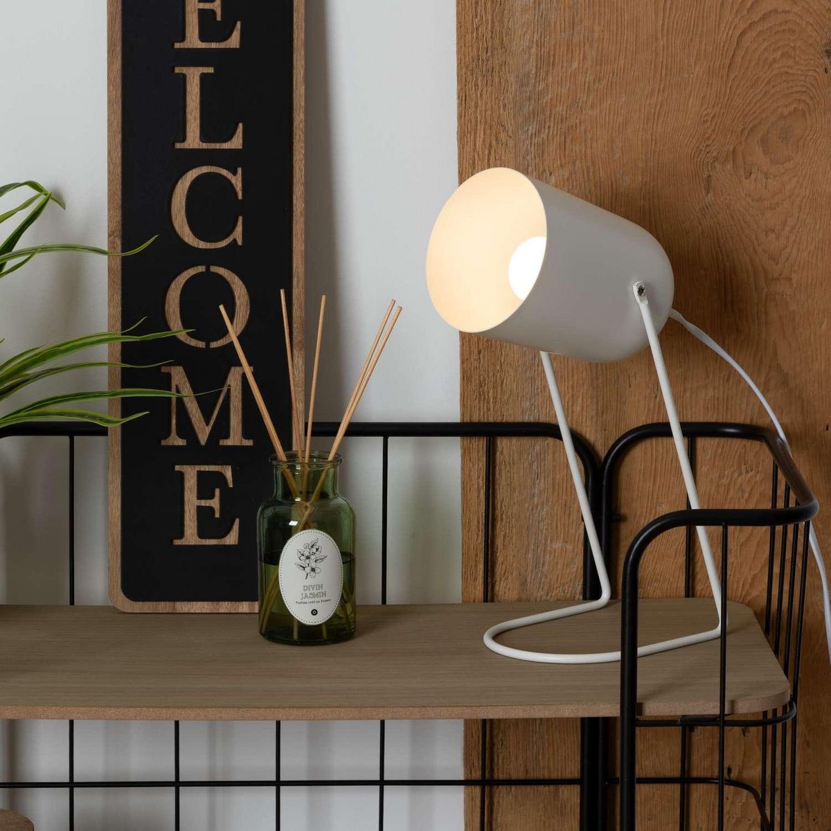 ATMOSPHERA Lampe à poser en métal