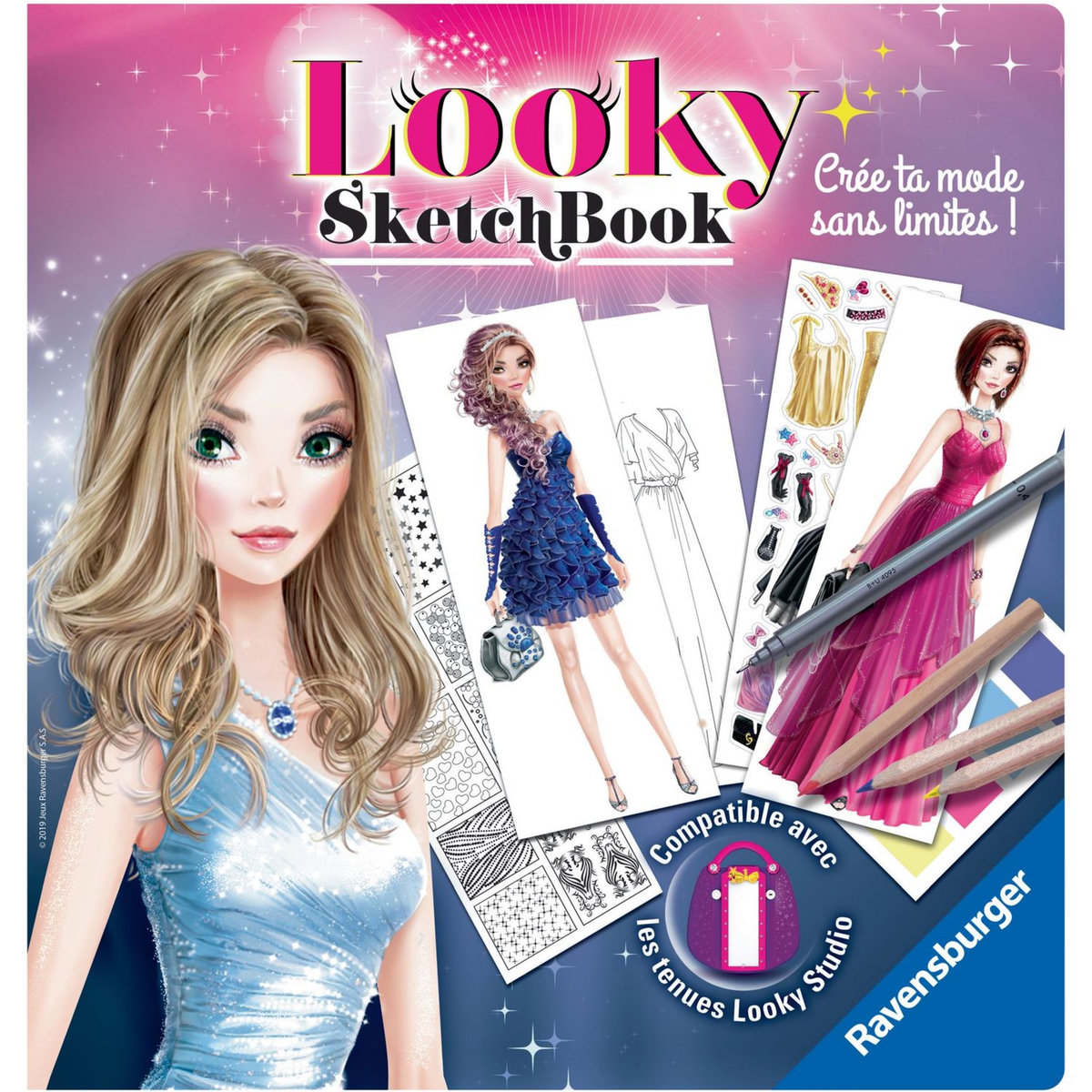 RAVENSBURGER Looky Sketch Book - Coll