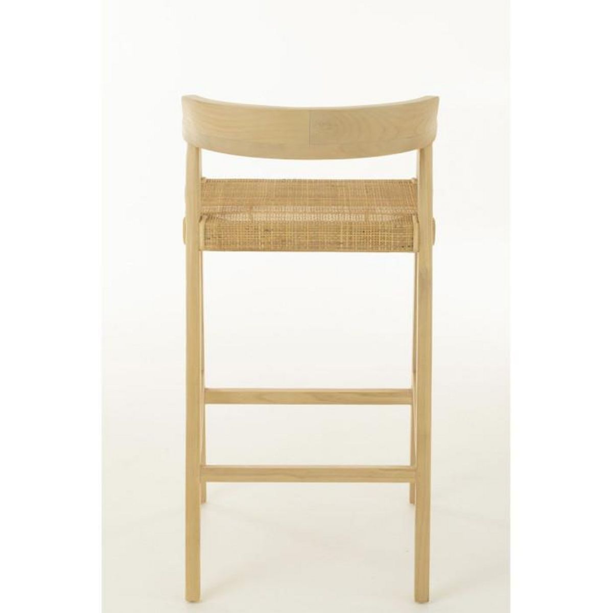 Paris Prix Tabouret de Bar Design  Sungkai  100cm Naturel
