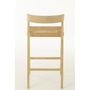Voir la diapositive 5 : Paris Prix Tabouret de Bar Design  Sungkai  100cm Naturel
