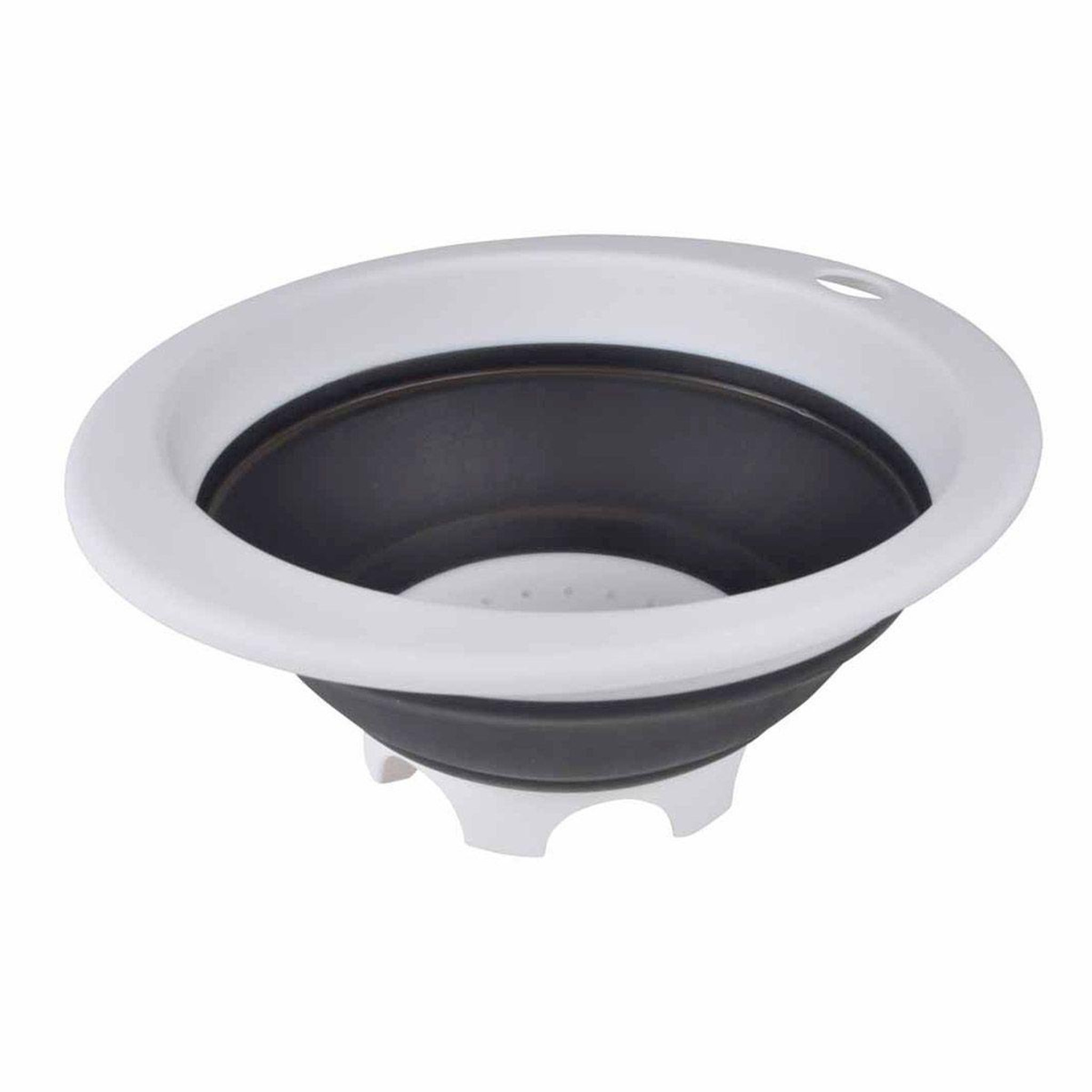 HOMEA Passoire de cuisine  rétractable  27cm anthracite