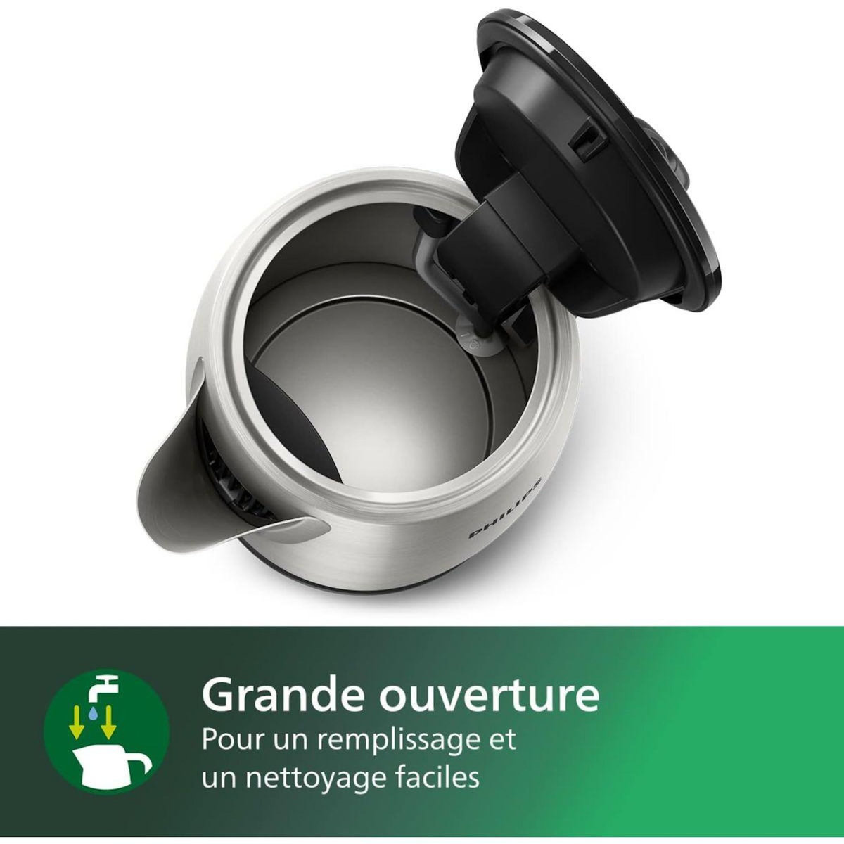 Philips Bouilloire HD9350/90 Bouilloire électrique Métal 1.7L, 2200W