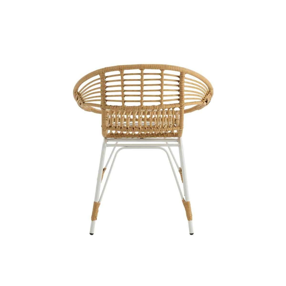 Paris Prix Chaise de Jardin Design  Celeste  79cm Naturel