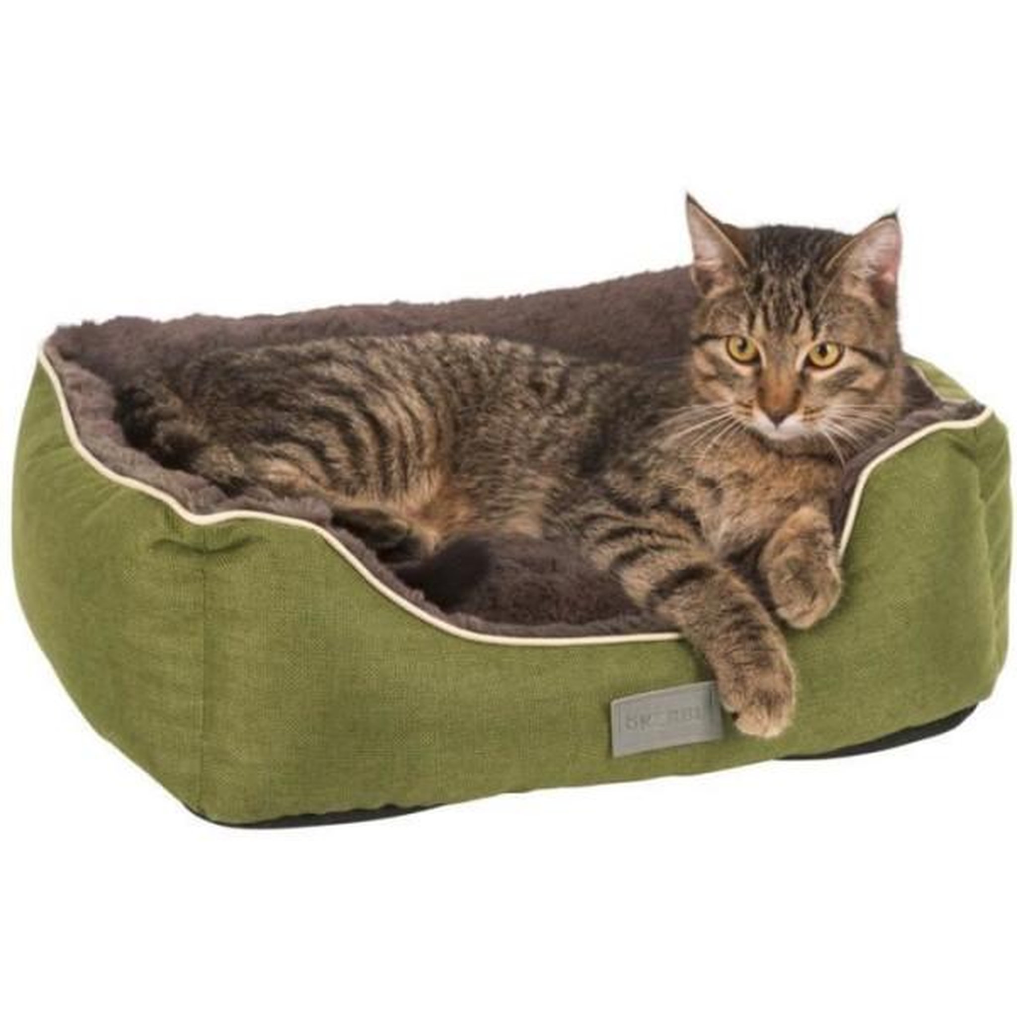 Voir la diapositive 4 : KERBL Kerbl - panier / coussin - samuel - gris/gris foncé - 60 x 50 x 17cm