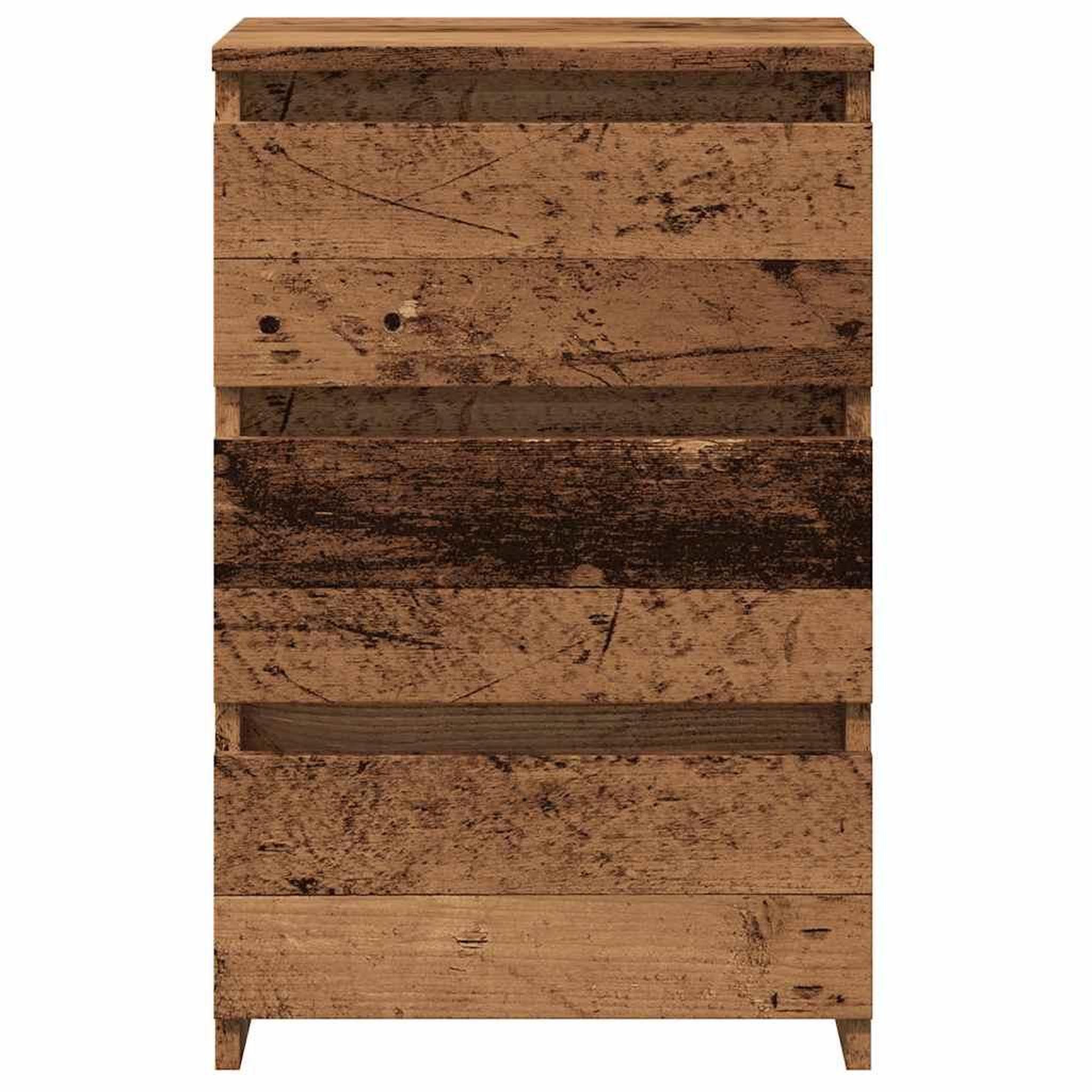 Voir la diapositive 5 : VIDAXL Table de chevet vieux bois 40x35x62,5 cm bois d'ingenierie