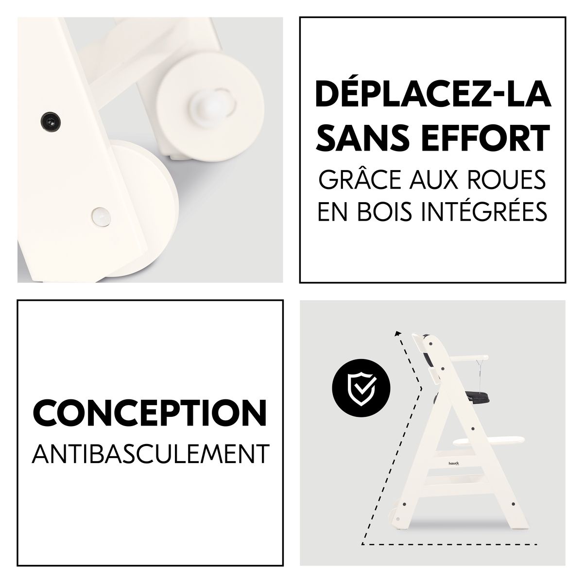 HAUCK Chaise haute Beta+B