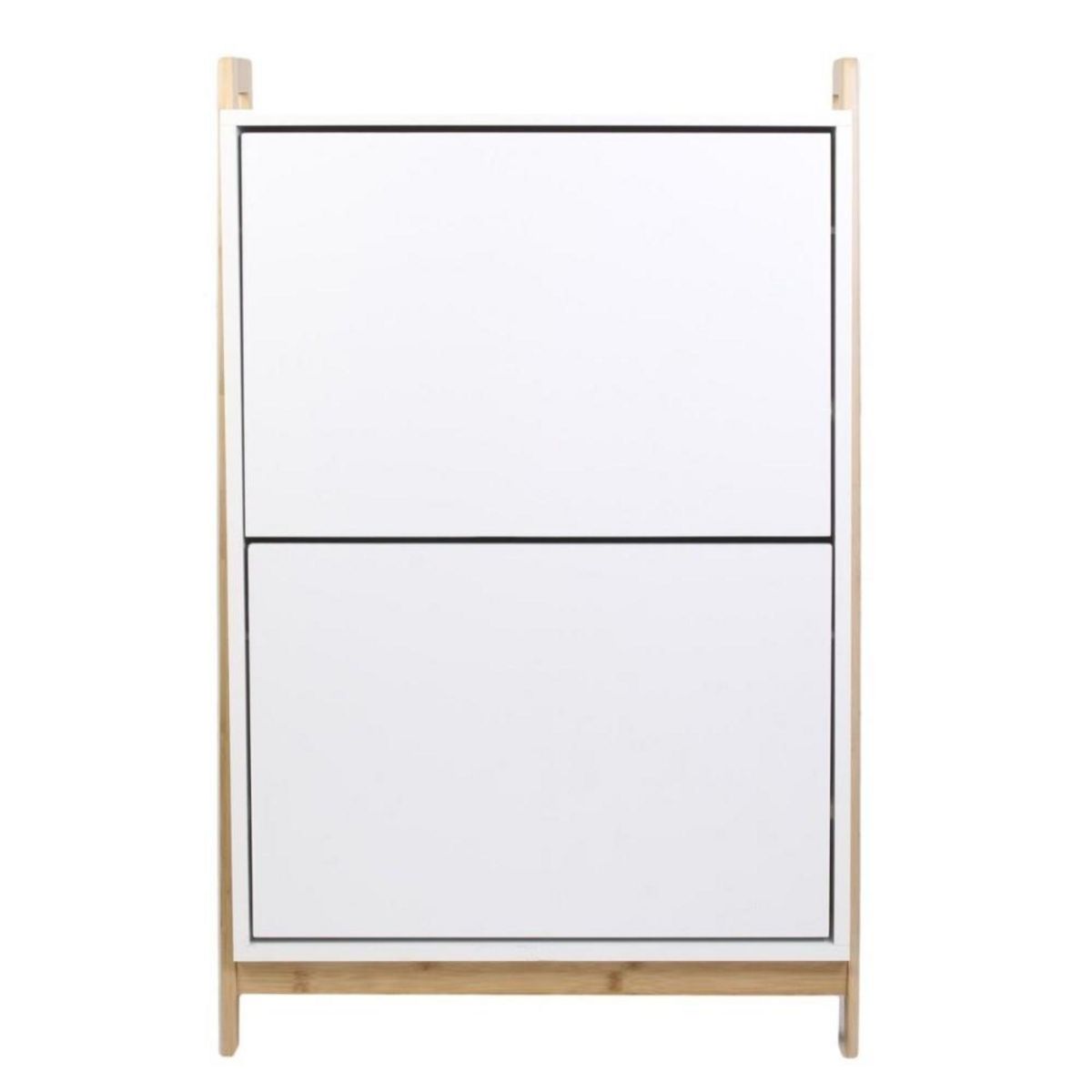 The Home Deco Factory Meuble à chaussures 2 portes COPENHAGUE