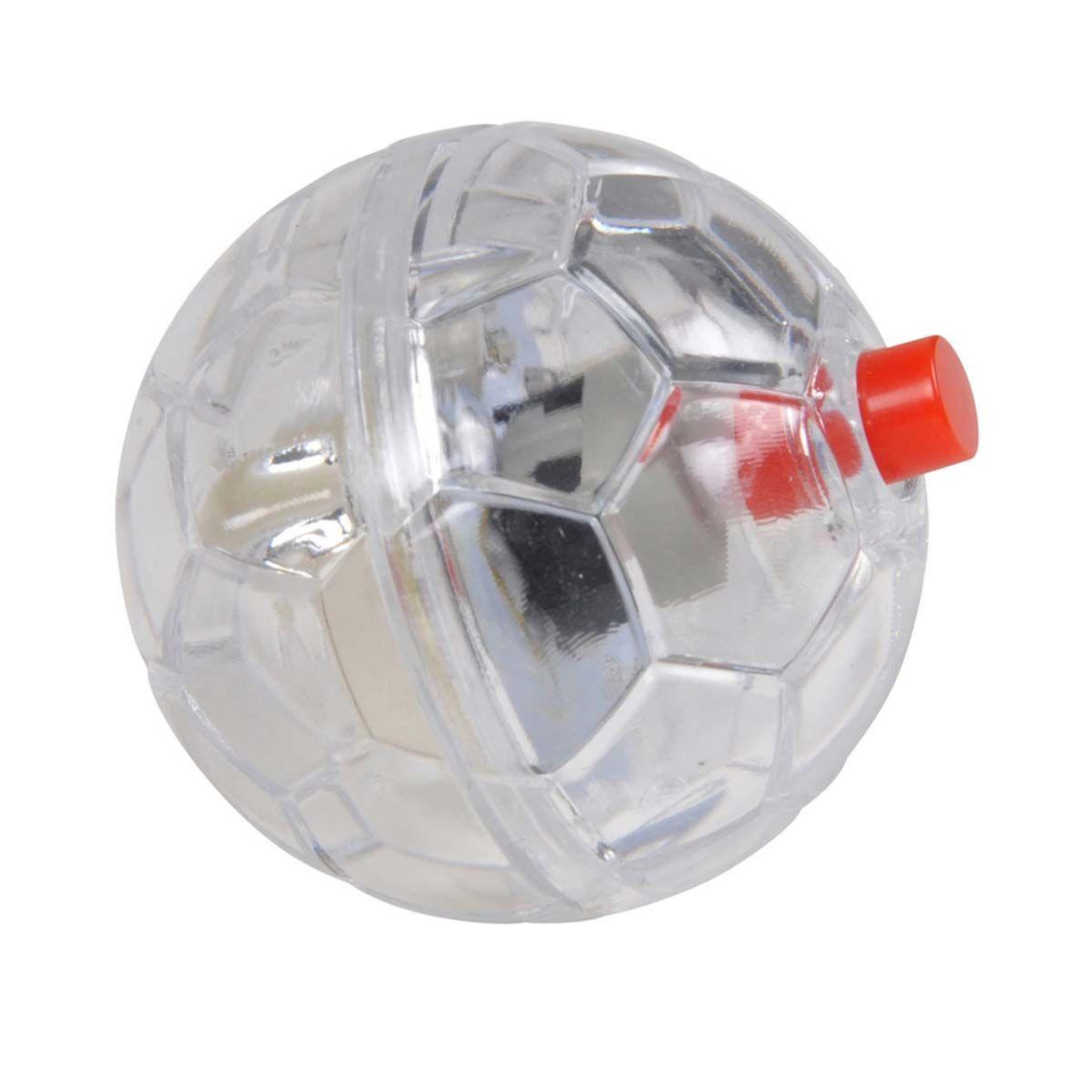 Voir la diapositive 1 : HOMEA Jouet pour chat  balle lumineuse  3cm argent