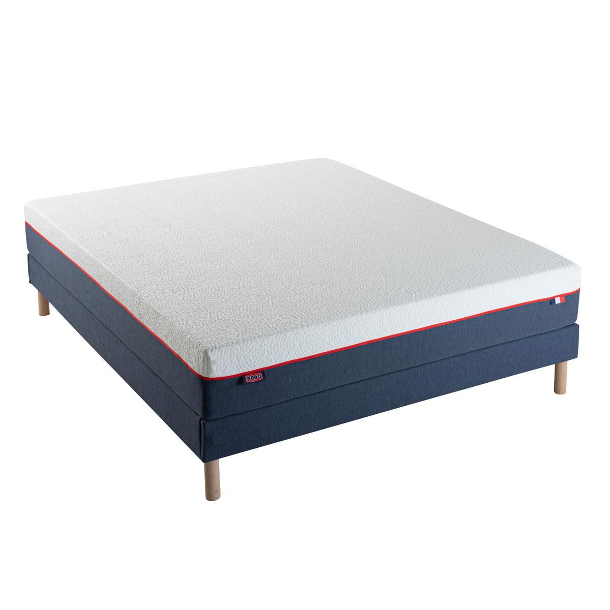 DODO Ensemble - Matelas mi-ferme + sommier L'INCONTOURNABLE