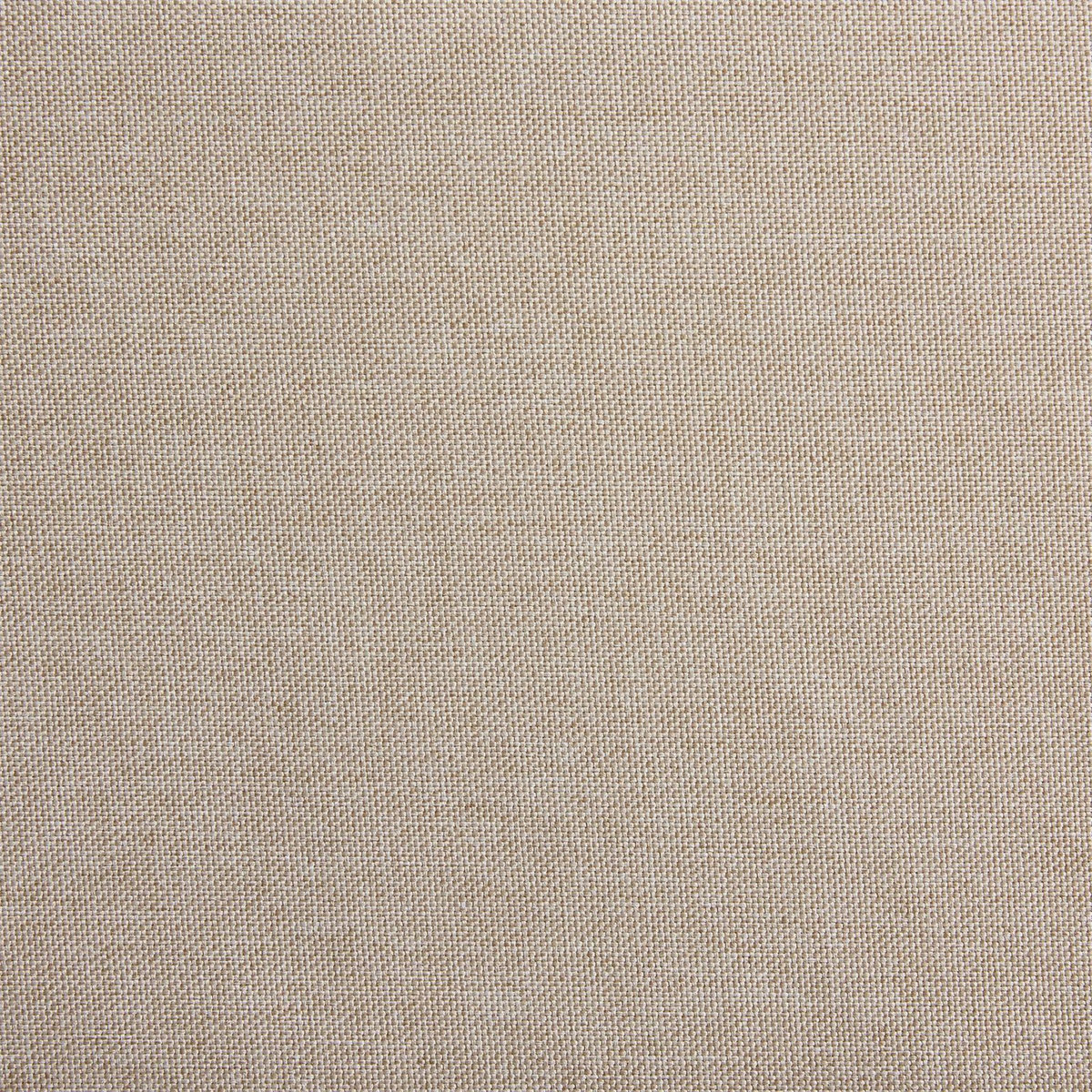 IDIMEX Lit double MATHIEU, 140 x 190 cm, capitonné avec sommier, revêtement en tissu beige