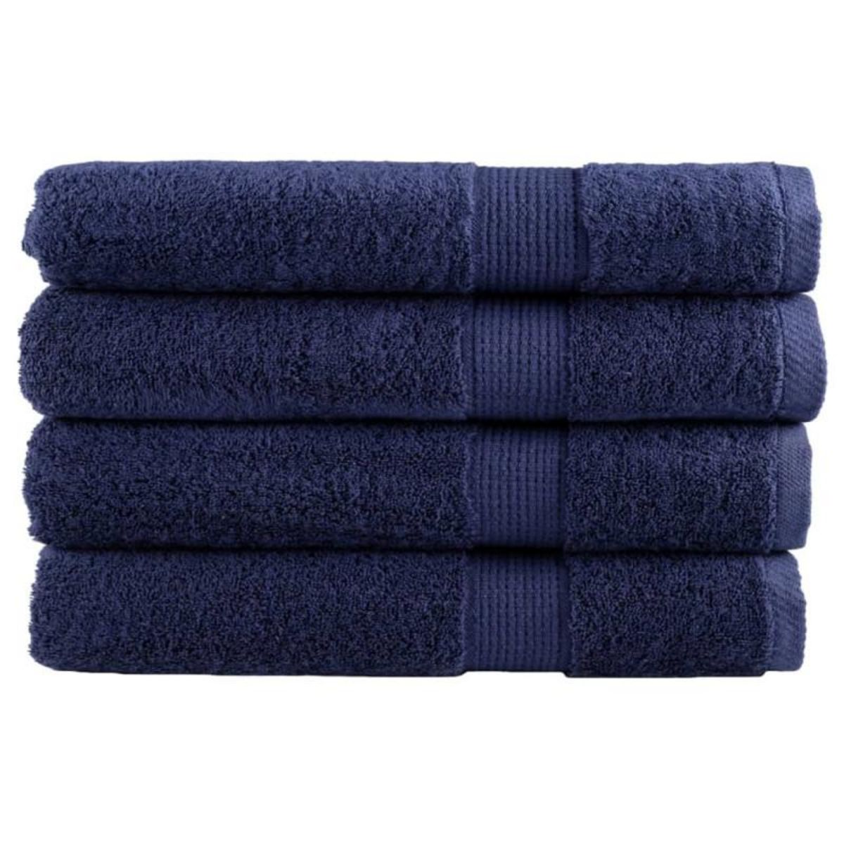 VIDAXL Serviettes de sauna de qualité supérieure SOLUND 4 pcs 600 g m²