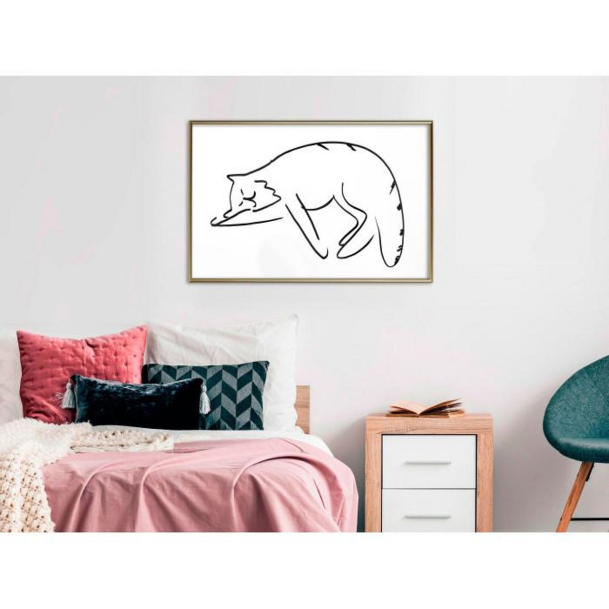 Paris Prix Affiche Murale Encadrée  Well-Deserved Rest