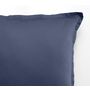 Voir la diapositive 2 : BATON ROUGE Taie d'oreiller 100% satin de coton 105 fils