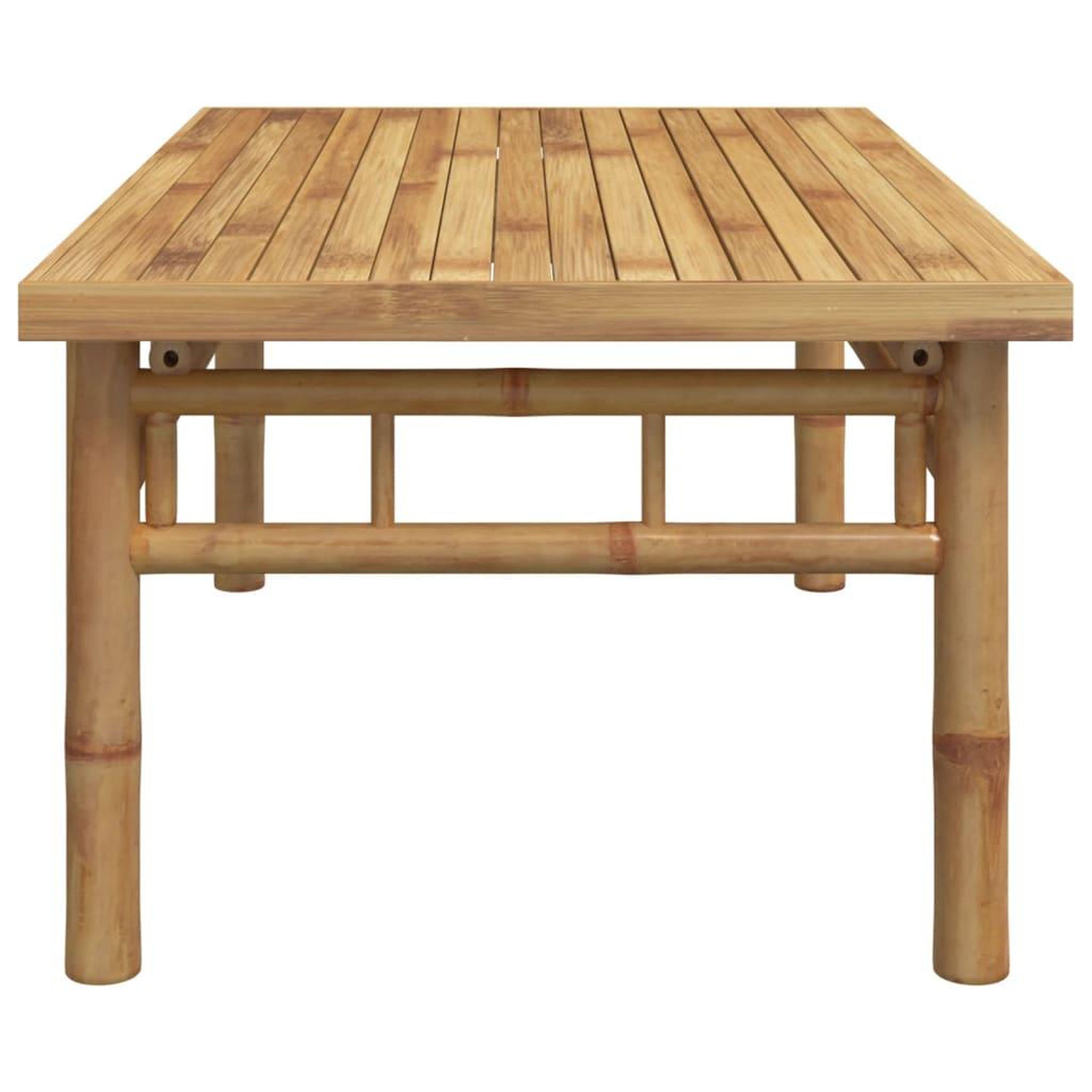 Voir la diapositive 4 : VIDAXL Table basse 90x50x35 cm bambou
